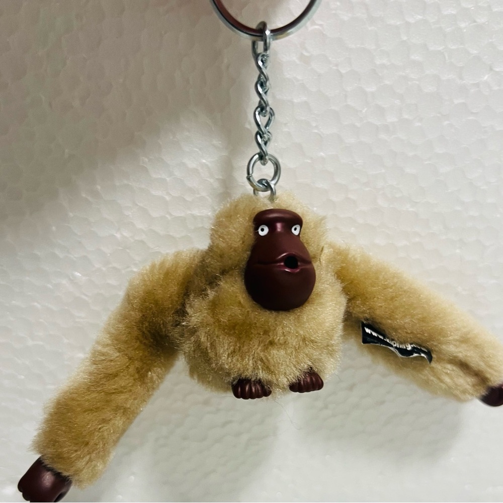 Kipling Medium Gorilla Monkey Keychain